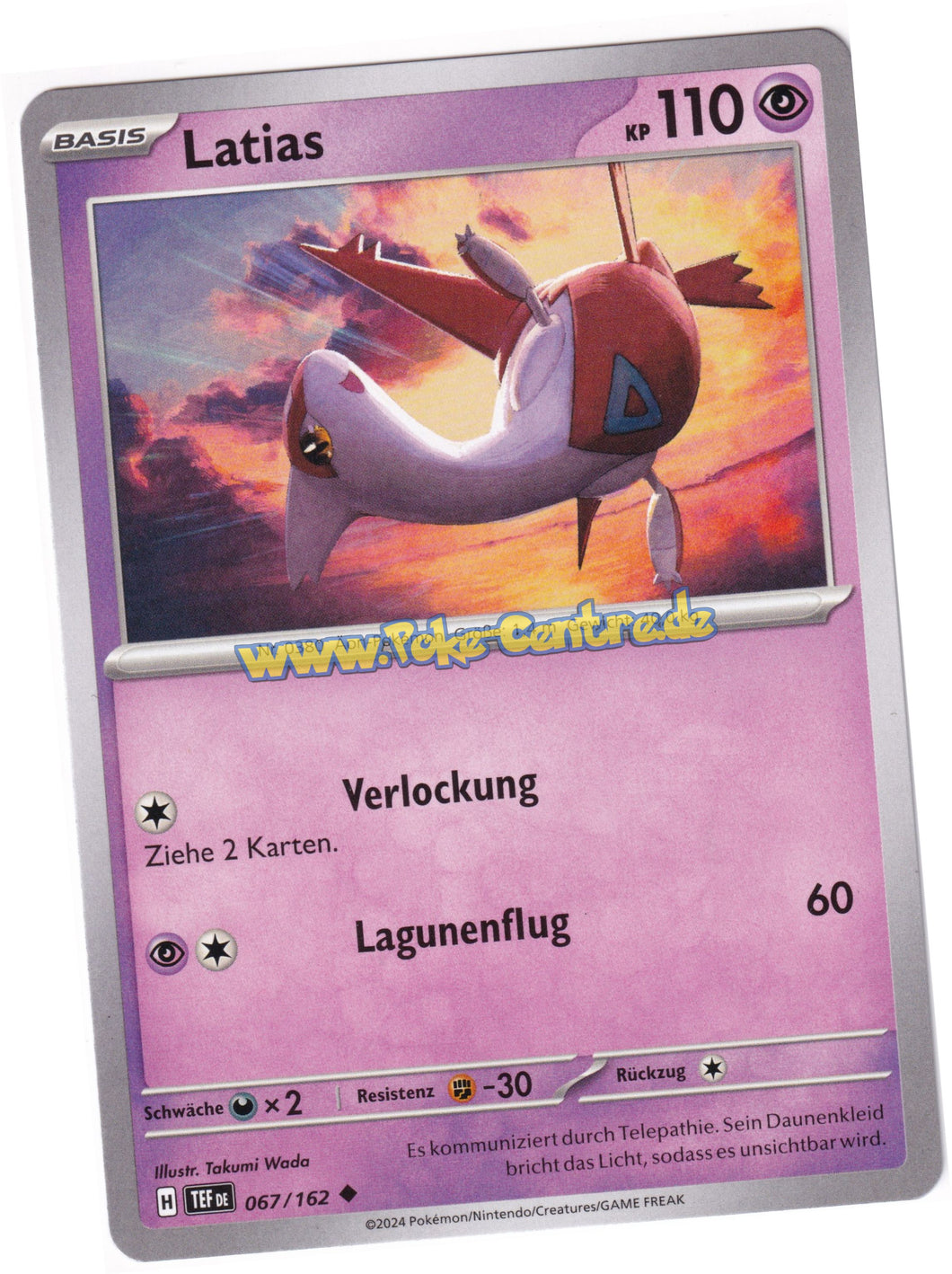Latias 067/162 Uncommon - Karmesin & Purpur - Gewalten der Zeit Deutsch