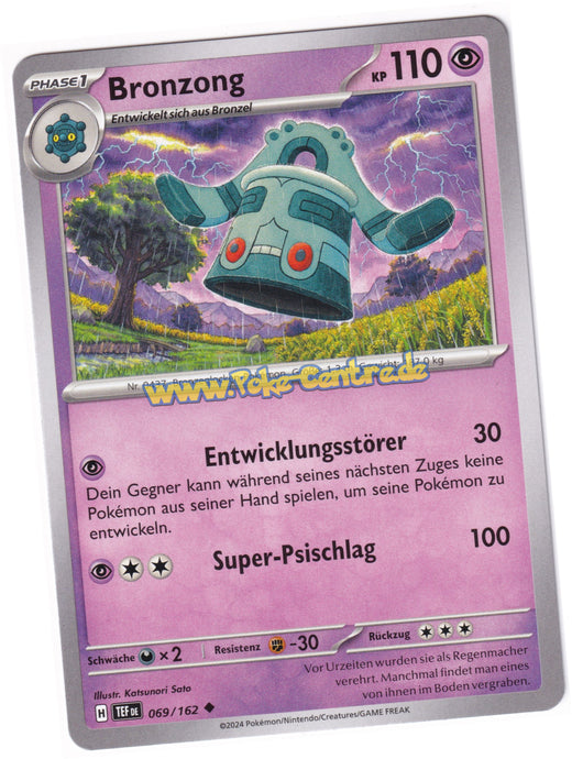 Bronzong 069/162 Uncommon - Karmesin & Purpur - Gewalten der Zeit Deutsch