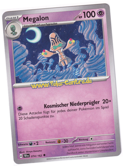 Megalon 074/162 Uncommon - Karmesin & Purpur - Gewalten der Zeit Deutsch