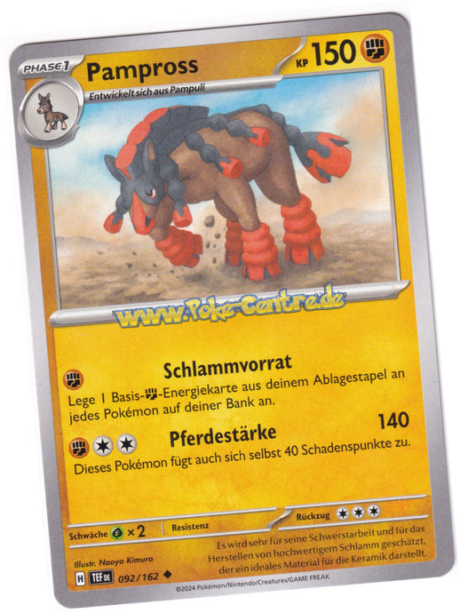 Pampross 092/162 Uncommon - Karmesin & Purpur - Gewalten der Zeit Deutsch
