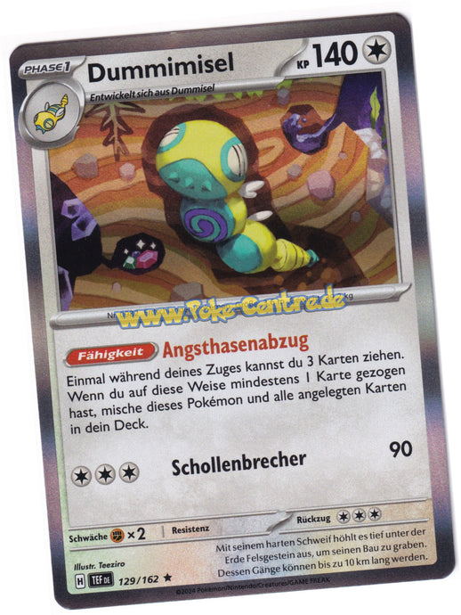 Dummimisel 129/162 Rare Holo - Karmesin & Purpur - Gewalten der Zeit Deutsch