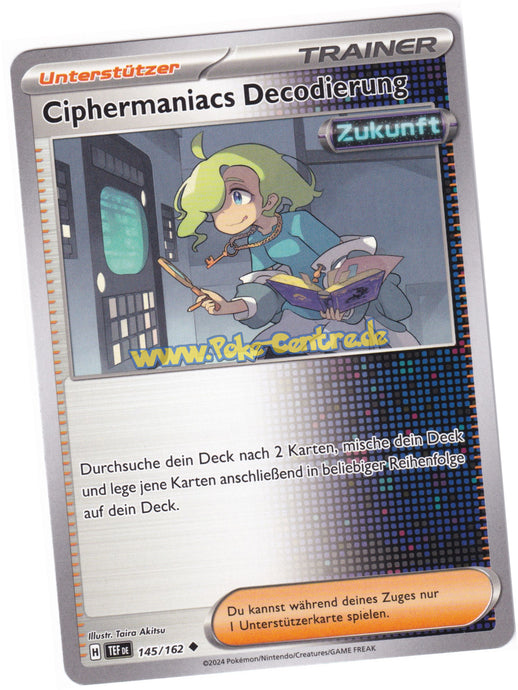 Ciphermaniacs Decodierung 145/162 Uncommon - Karmesin & Purpur - Gewalten der Zeit Deutsch