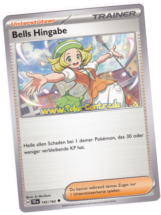 Bells Hingabe 142/162 Uncommon - Karmesin & Purpur - Gewalten der Zeit Deutsch