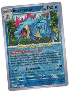 Impergator 041/162 Rare Reverse Holo - Karmesin & Purpur - Gewalten der Zeit Deutsch