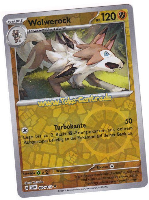 Wolwerock 090/162 Uncommon Reverse Holo - Karmesin & Purpur - Gewalten der Zeit Deutsch