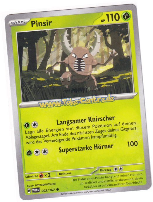 Pinsir 003/167 Common - Karmesin & Purpur - Maskerade im Zwielicht Deutsch