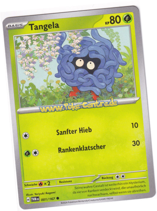 Tangela 001/167 Common - Karmesin & Purpur - Maskerade im Zwielicht Deutsch