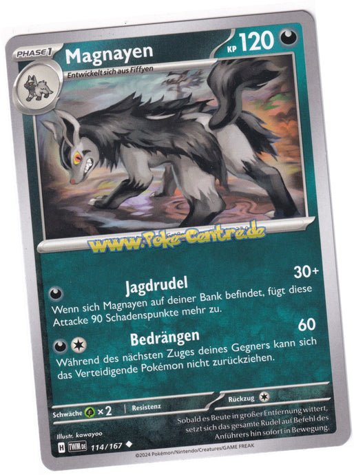 Magnayen 114/167 Uncommon - Karmesin & Purpur - Maskerade im Zwielicht Deutsch