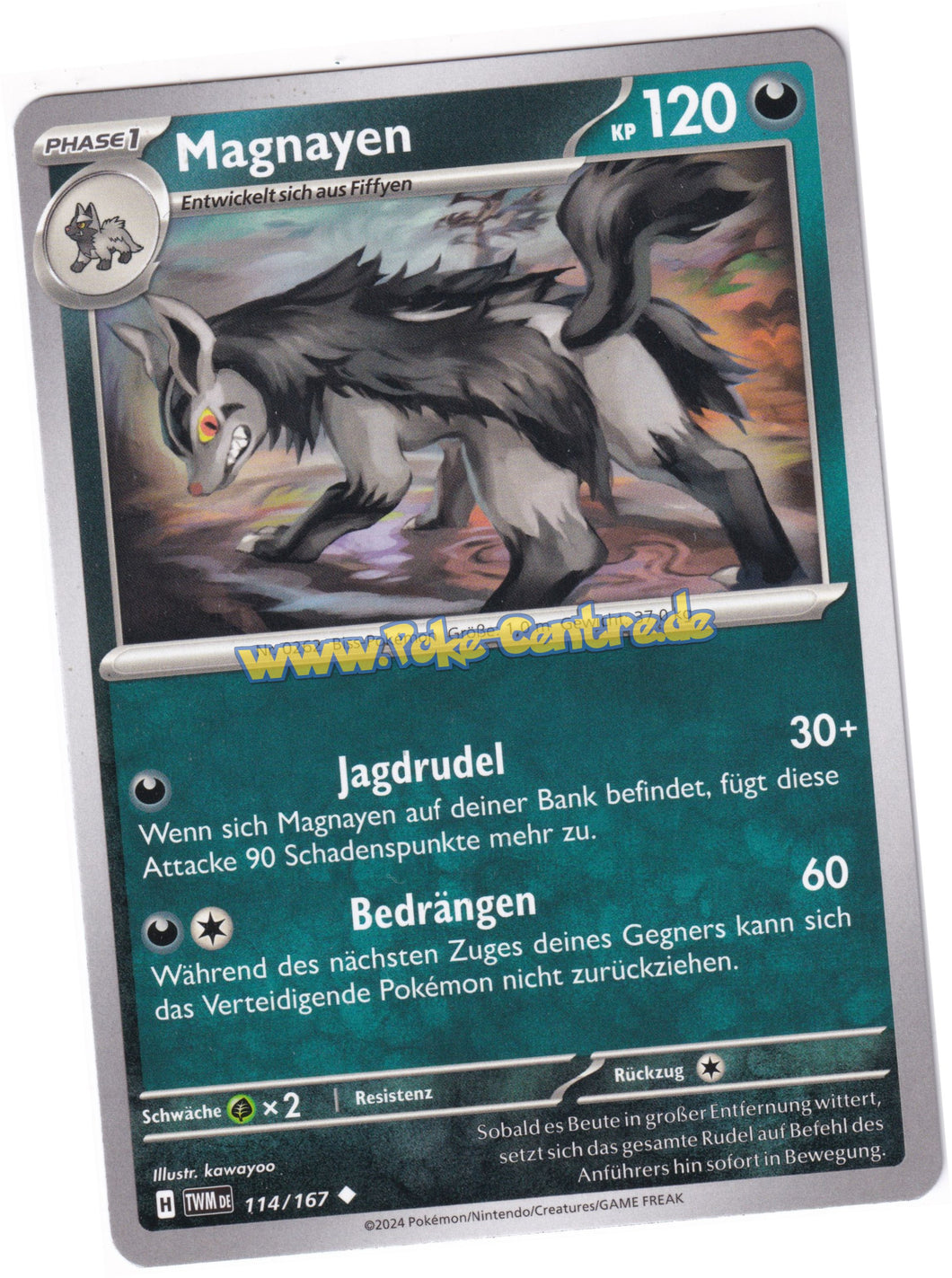 Magnayen 114/167 Uncommon - Karmesin & Purpur - Maskerade im Zwielicht Deutsch