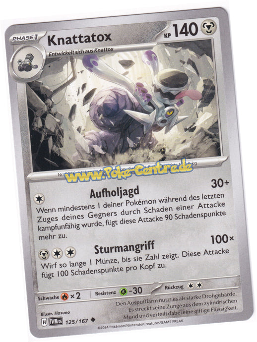 Knattatox 125/167 Uncommon - Karmesin & Purpur - Maskerade im Zwielicht Deutsch