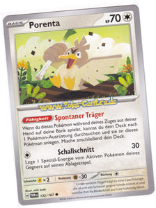 Porenta 132/167 Common - Karmesin & Purpur - Maskerade im Zwielicht Deutsch
