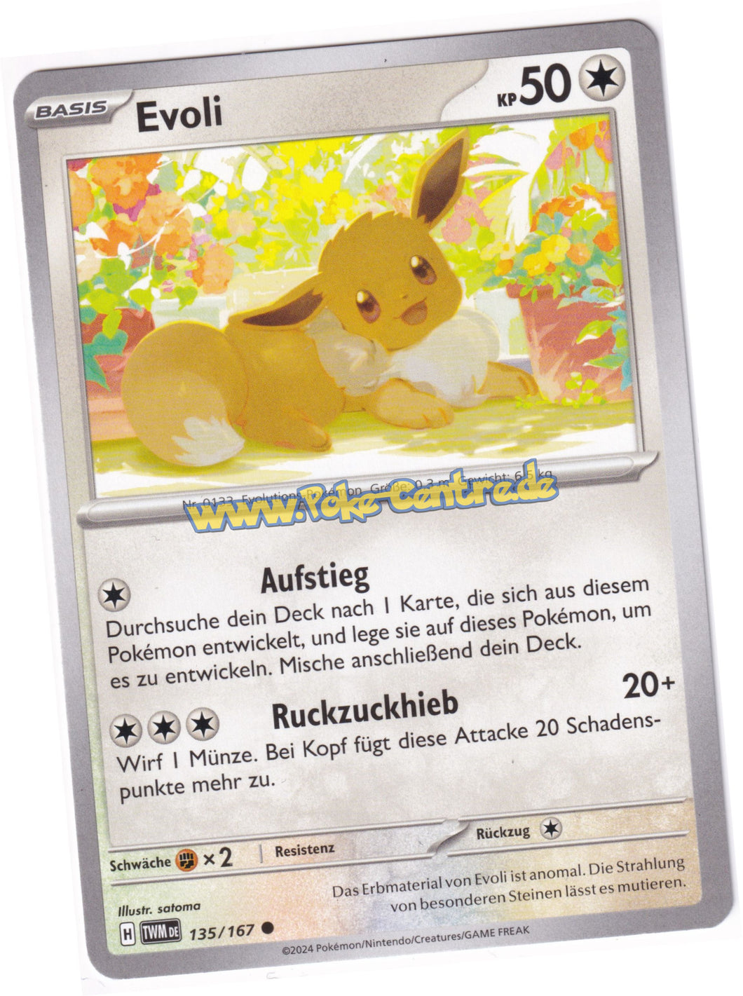 Evoli 135/167 Common - Karmesin & Purpur - Maskerade im Zwielicht Deutsch
