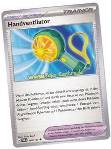 Handventilator 150/167 Uncommon - Karmesin & Purpur - Maskerade im Zwielicht Deutsch