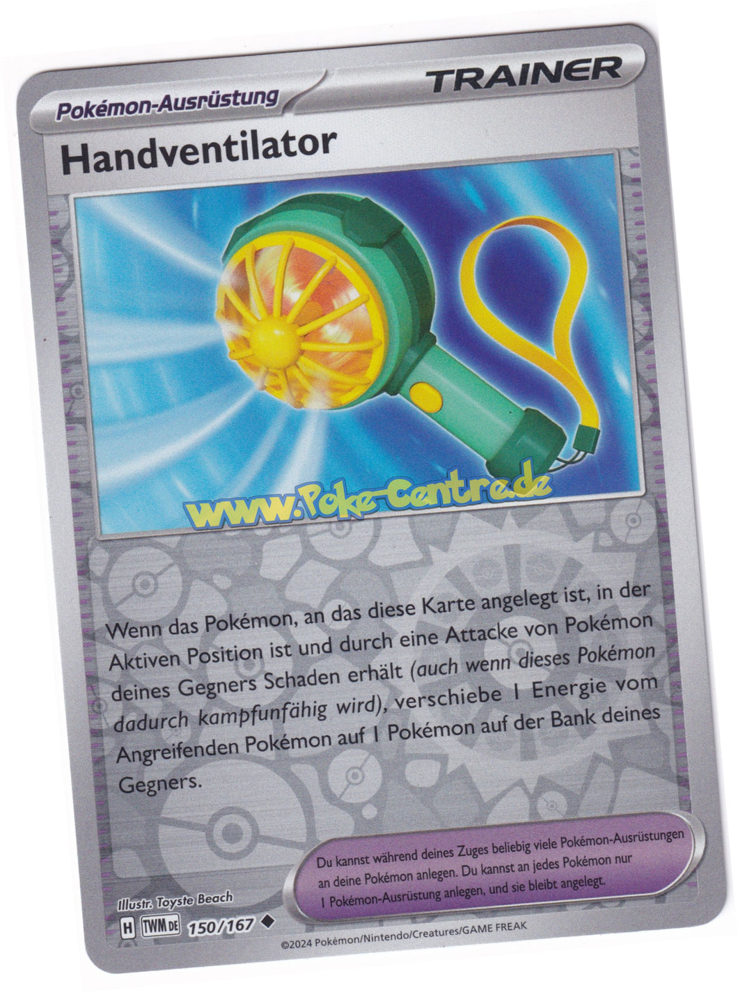 Handventilator 150/167 Uncommon Reverse Holo - Karmesin & Purpur - Maskerade im Zwielicht Deutsch