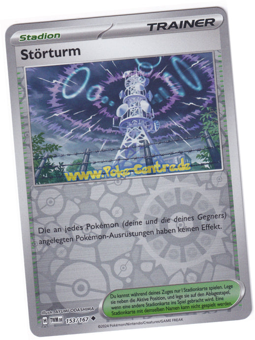 Störturm 153/167 Uncommon Reverse Holo - Karmesin & Purpur - Maskerade im Zwielicht Deutsch