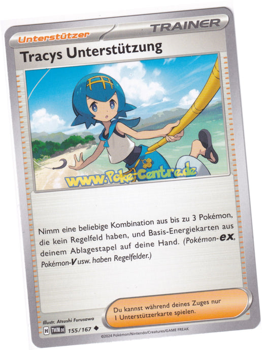 Tracys Unterstützung 155/167 Uncommon - Karmesin & Purpur - Maskerade im Zwielicht Deutsch