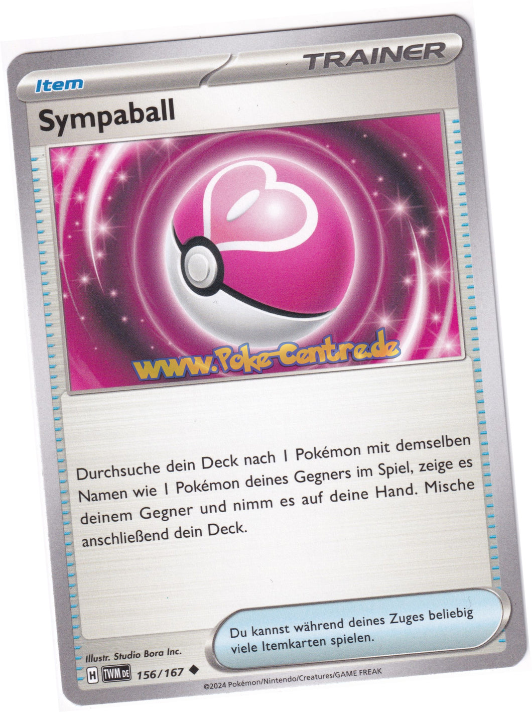 Sympaball 156/167 Uncommon - Karmesin & Purpur - Maskerade im Zwielicht Deutsch