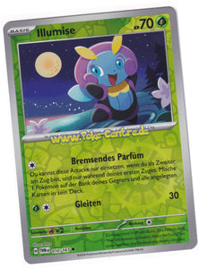 Illumise 010/167 Common Reverse Holo - Karmesin & Purpur - Maskerade im Zwielicht Deutsch