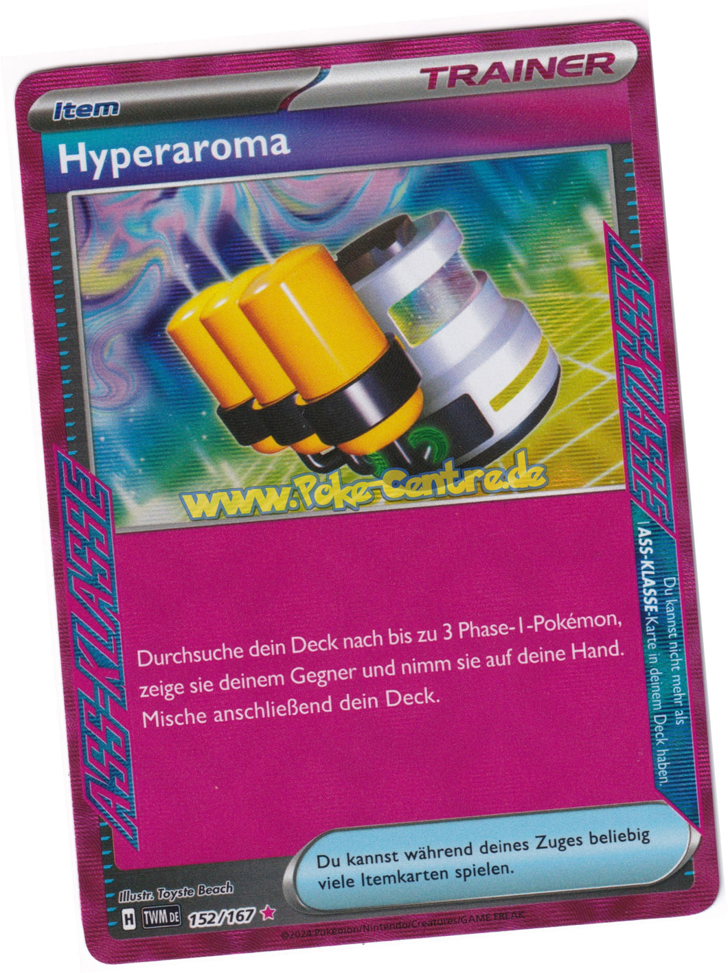 Hyperaroma 152/167 ACE Rare - Karmesin & Purpur - Maskerade im Zwielicht Deutsch