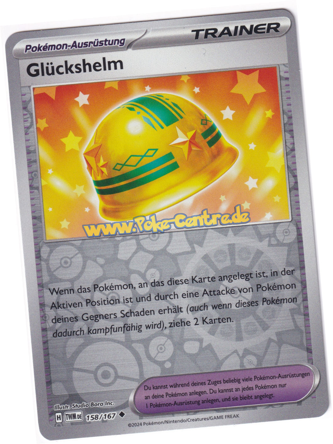Glückshelm 158/167 Uncommon Reverse Holo - Karmesin & Purpur - Maskerade im Zwielicht Deutsch
