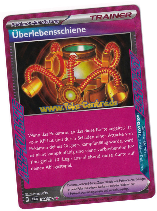 Überlebensschiene 164/167 ACE Rare - Karmesin & Purpur - Maskerade im Zwielicht Deutsch