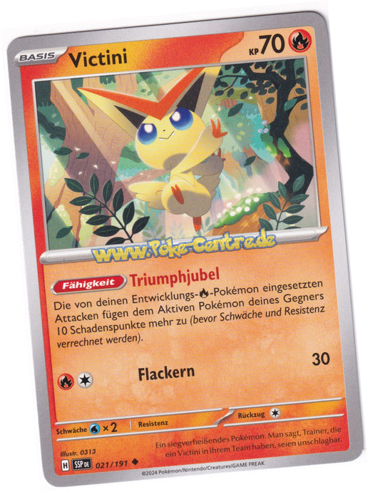 Victini 021/191 Uncommon - Karmesin & Purpur - Stürmische Funken Deutsch