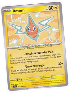 Rotom 061/191 Common - Karmesin & Purpur - Stürmische Funken Deutsch