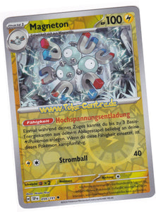 Magneton 059/191 Uncommon Reverse Holo - Karmesin & Purpur - Stürmische Funken Deutsch