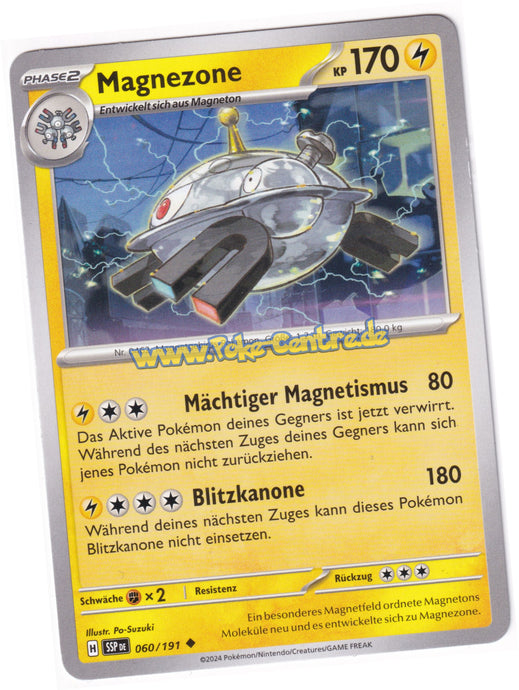 Magnezone 060/191 Uncommon - Karmesin & Purpur - Stürmische Funken Deutsch