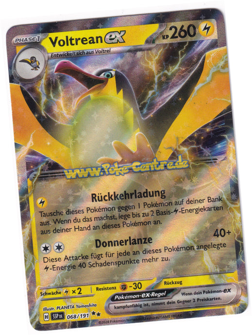 Voltrean-ex 068/191 Double Rare  - Karmesin & Purpur - Stürmische Funken Deutsch