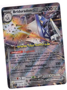 Briduradon-ex 130/191 Double Rare  - Karmesin & Purpur - Stürmische Funken Deutsch