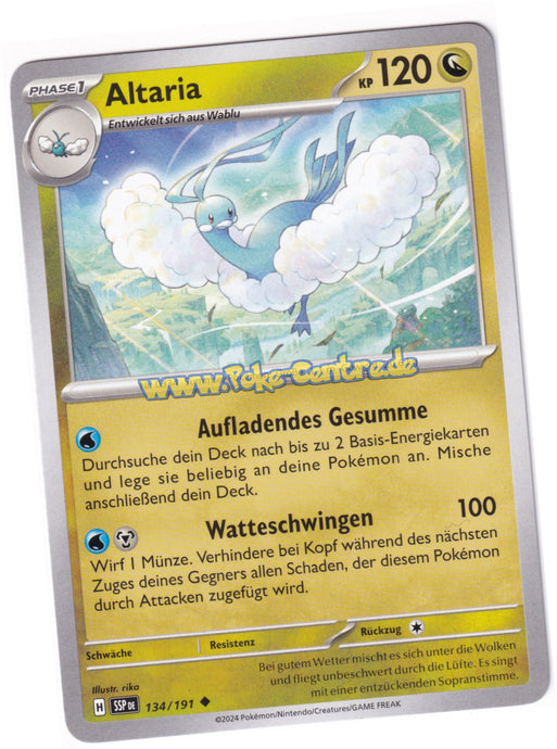 Altaria 134/191 Uncommon - Karmesin & Purpur - Stürmische Funken Deutsch