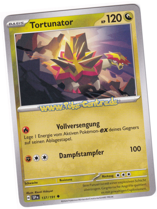 Tortunator 137/191 Uncommon - Karmesin & Purpur - Stürmische Funken Deutsch