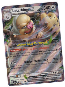 Letarking-ex 147/191 Double Rare  - Karmesin & Purpur - Stürmische Funken Deutsch