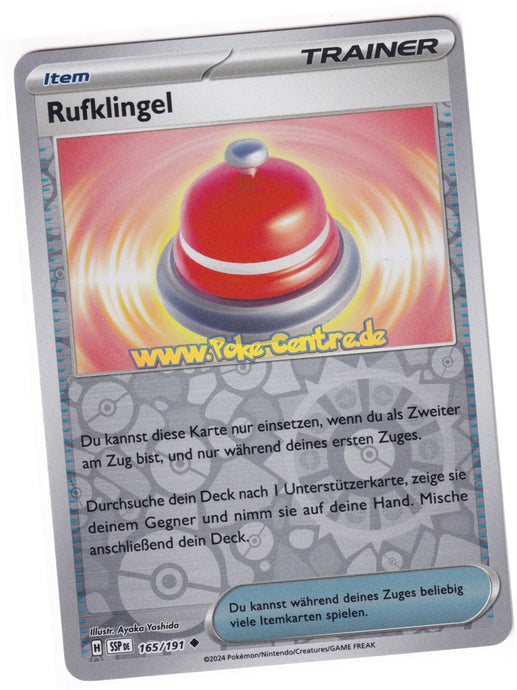Rufklingel 165/191 Uncommon Reverse Holo - Karmesin & Purpur - Stürmische Funken Deutsch