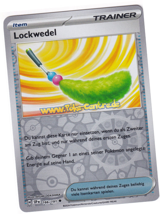 Lockwedel 166/191 Uncommon Reverse Holo - Karmesin & Purpur - Stürmische Funken Deutsch