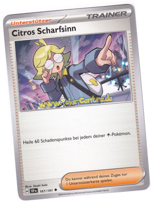 Citros Scharfsinn 167/191 Uncommon - Karmesin & Purpur - Stürmische Funken Deutsch