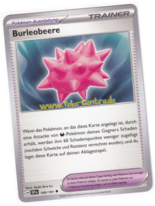 Burleobeere 168/191 Uncommon - Karmesin & Purpur - Stürmische Funken Deutsch