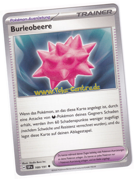 Burleobeere 168/191 Uncommon - Karmesin & Purpur - Stürmische Funken Deutsch