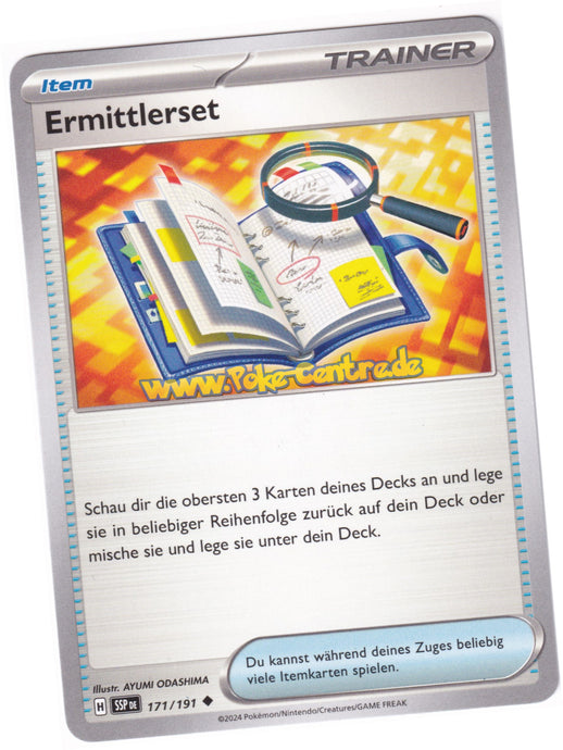 Ermittlerset 171/191 Uncommon - Karmesin & Purpur - Stürmische Funken Deutsch