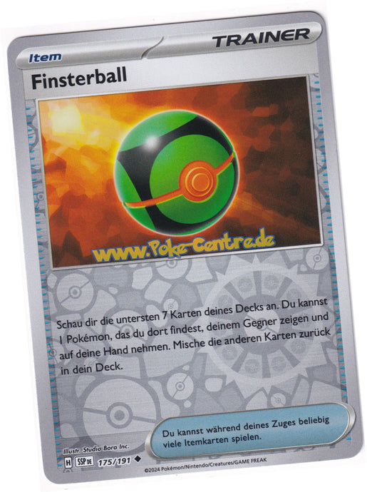 Finsterball 175/191 Uncommon Reverse Holo - Karmesin & Purpur - Stürmische Funken Deutsch