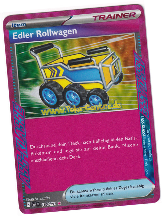 Edler Rollwagen 185/191 ACE Rare - Karmesin & Purpur - Stürmische Funken Deutsch