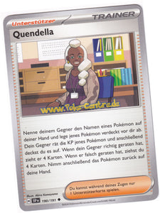 Quendella 190/191 Uncommon - Karmesin & Purpur - Stürmische Funken Deutsch