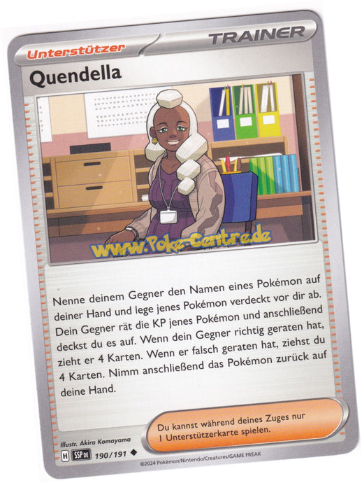 Quendella 190/191 Uncommon - Karmesin & Purpur - Stürmische Funken Deutsch