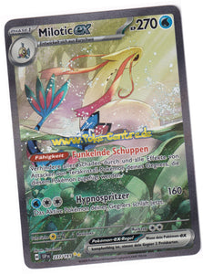 Milotic-ex 237/191 Special Illustration Rare - Karmesin & Purpur - Stürmische Funken Deutsch