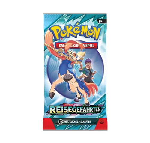 1x Pokemon Karmesin & Purpur - Reisegefährten Booster Pack