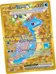Lapras-ex SVP DE 164 Black Star Promo - Karmesin & Purpur - Stellarkrone Deutsch