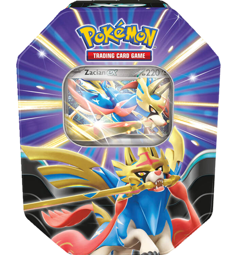Pokémon Schlagkräftige Legenden Zacian-EX Tin Box