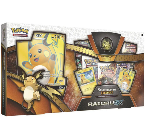 Pokémon Schimmernde Legenden Spezial-Kollektion Raichu-GX (B-Ware)