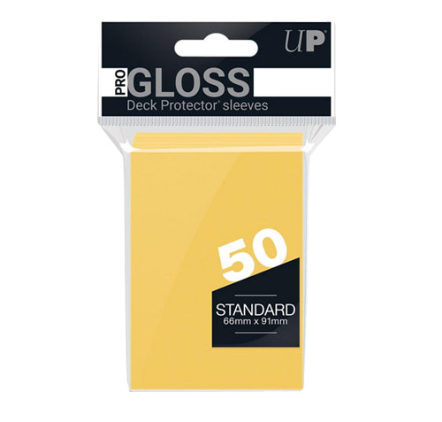 50x Ultra Pro - Yellow - Card Sleeves